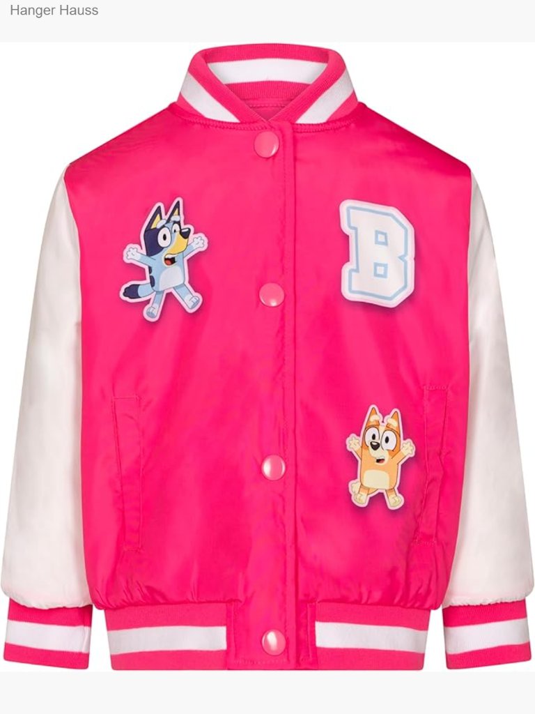 Girls Varsity Bomber Jacket Toddler Big Kid Snap Front Diamond Quilted